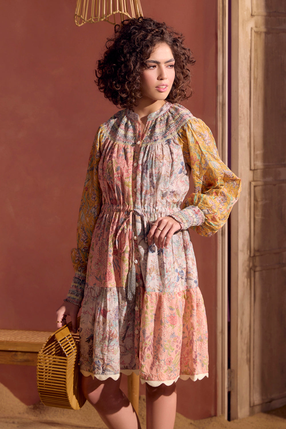 Miss June Maxi Pastel Print dress Pearly | Bohemian chic fashion, Boho  summer dresses, Boho fashion