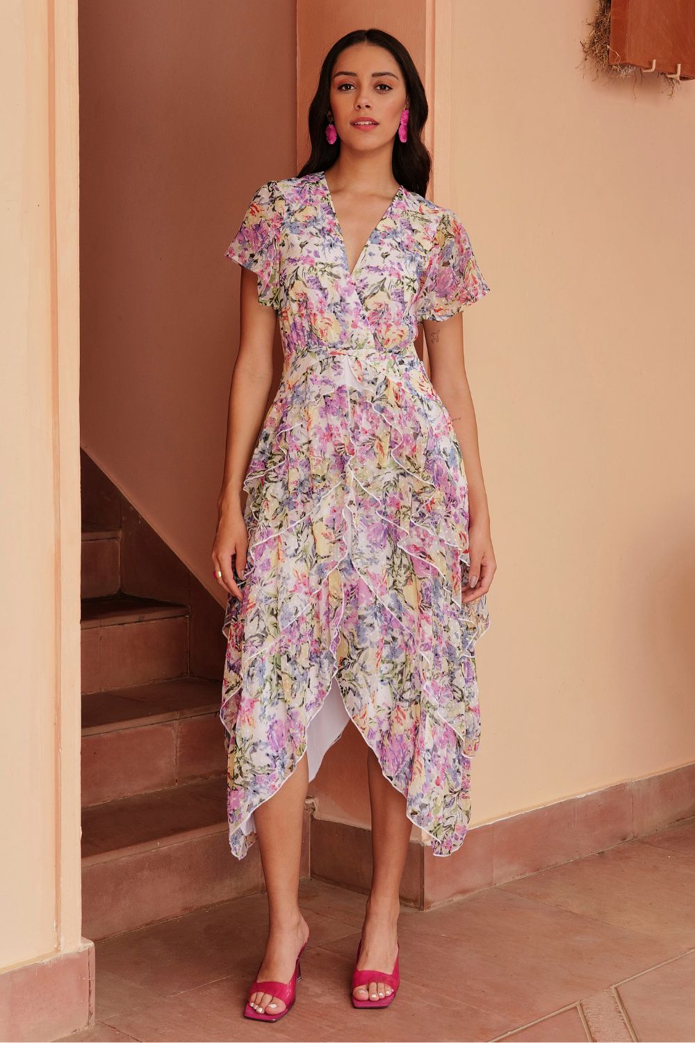 Pastel Dainty Floral Dress